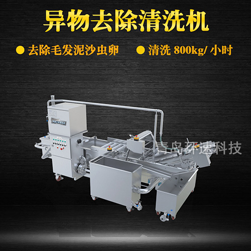 地瓜葉氣泡翻洗機，有效清洗，去除雜質(zhì)