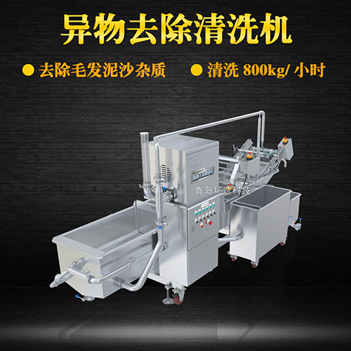 商用專業(yè)果蔬清洗機，氣泡清洗，清洗800kg小時