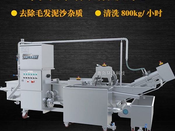 蔬菜氣泡清洗機(jī)，氣泡清洗，清洗800kg/小時(shí)